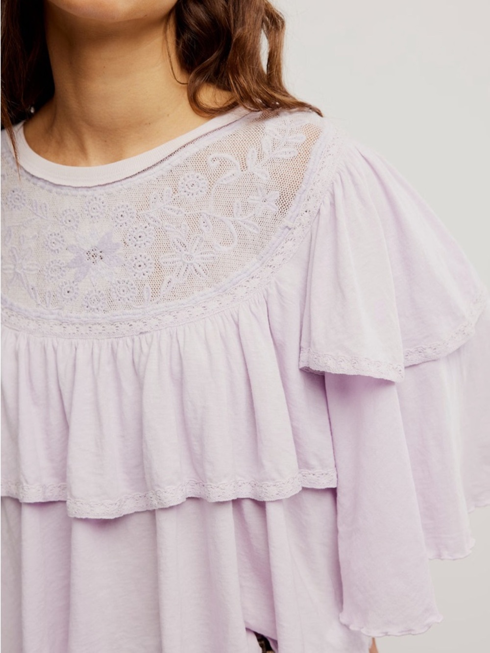 NWT Free People Rose Party Top - Picture 4 of 5